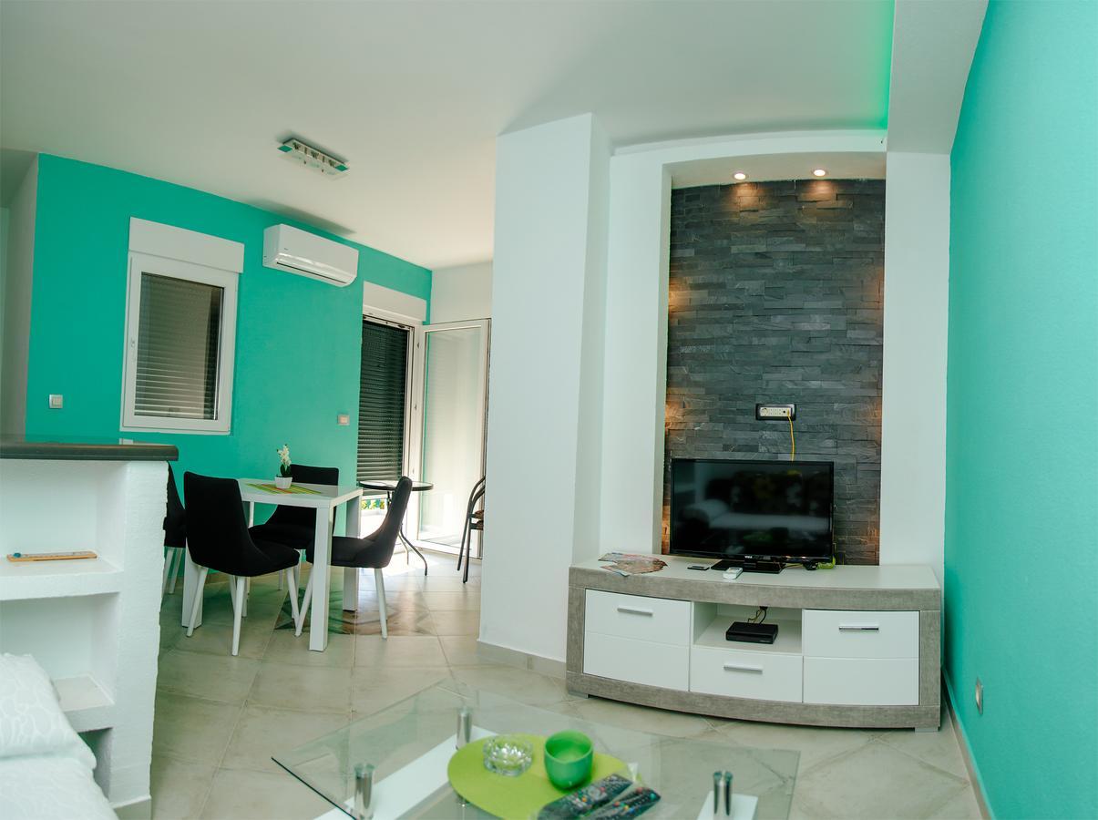 Apartmani Mozaici ริซาน ภายนอก รูปภาพ